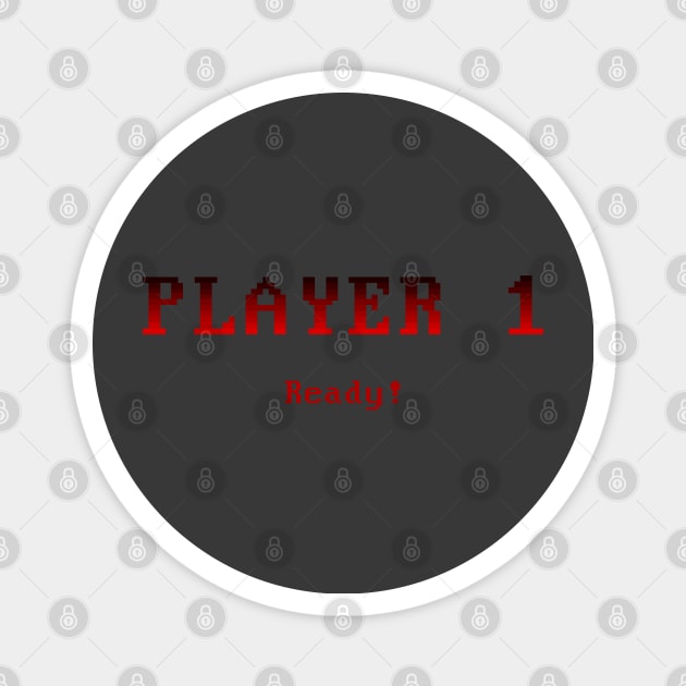 Player 1 Magnet by Luna-Cooper